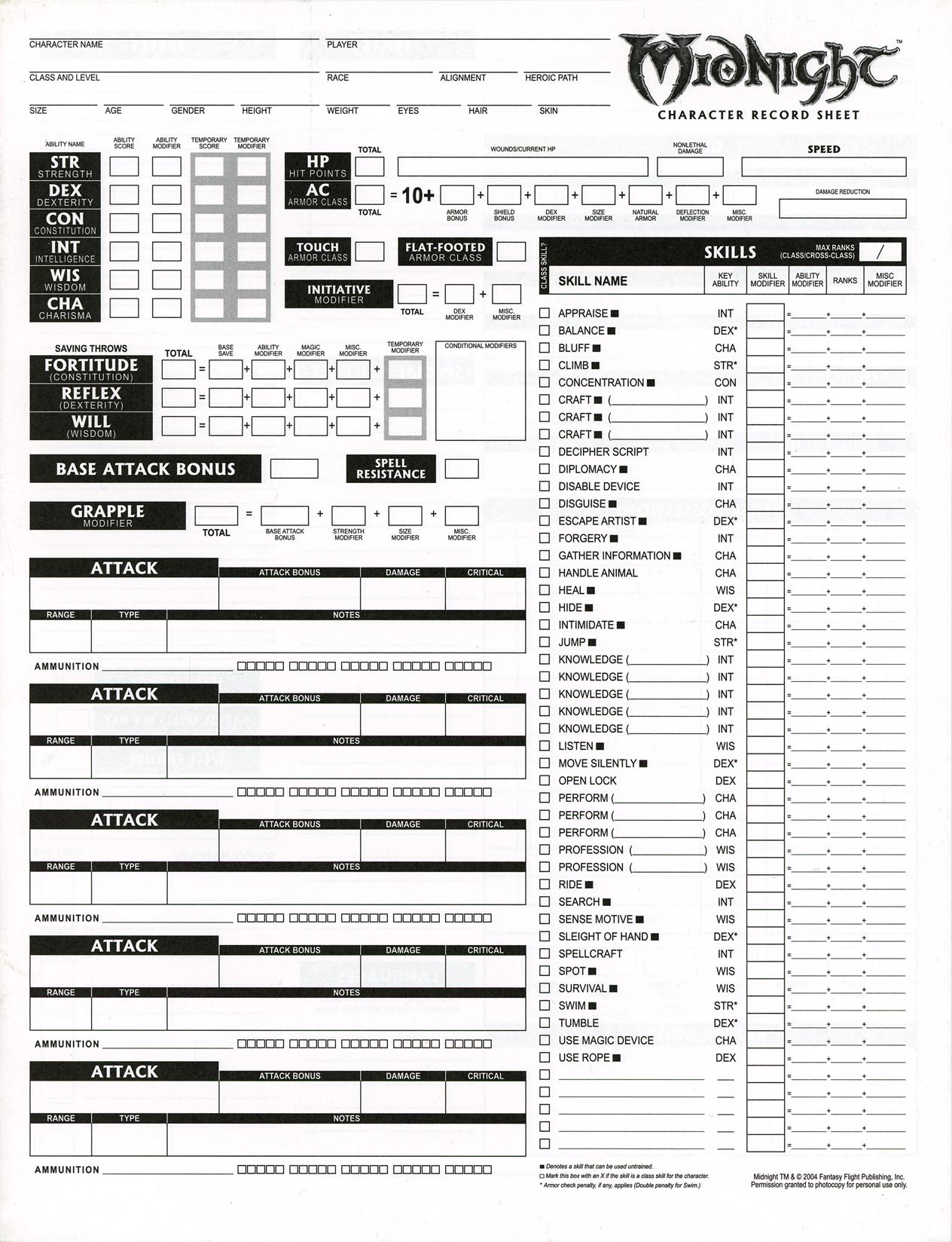 Fantasy Flight Games Archive